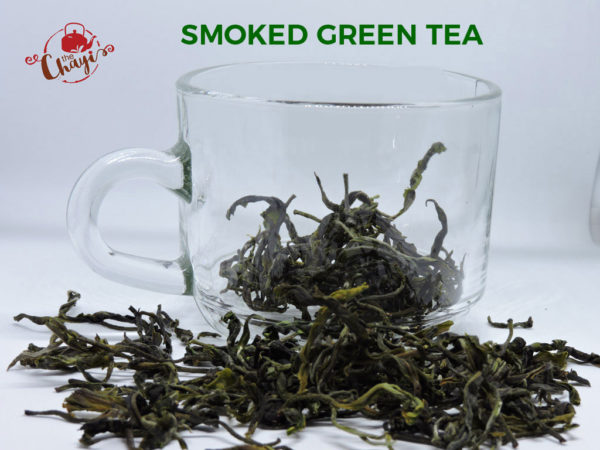 the chayi smoked green tea with cup
