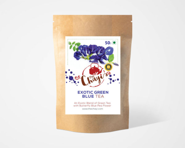 Exotic Green Blue Tea 50gm pouch